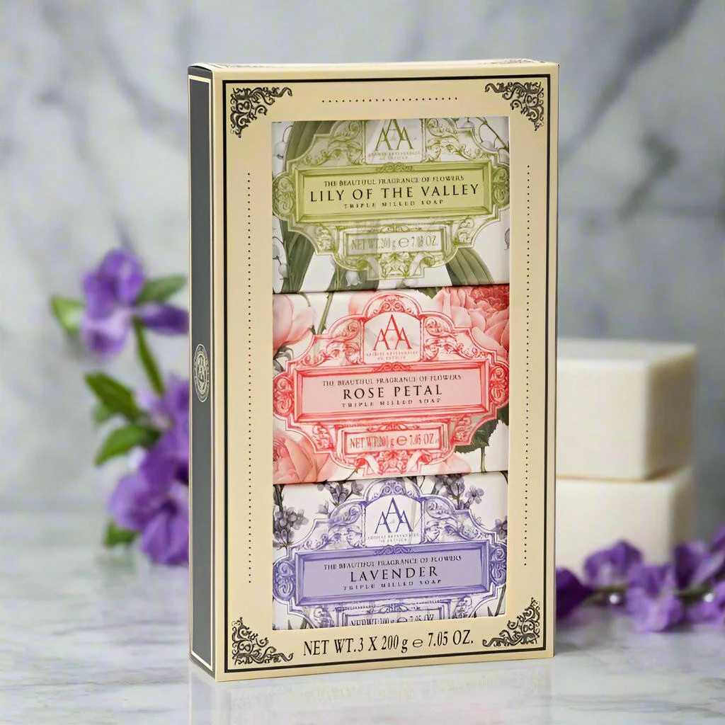 AAA Soap Gift Set 3 x 200g - Image 2