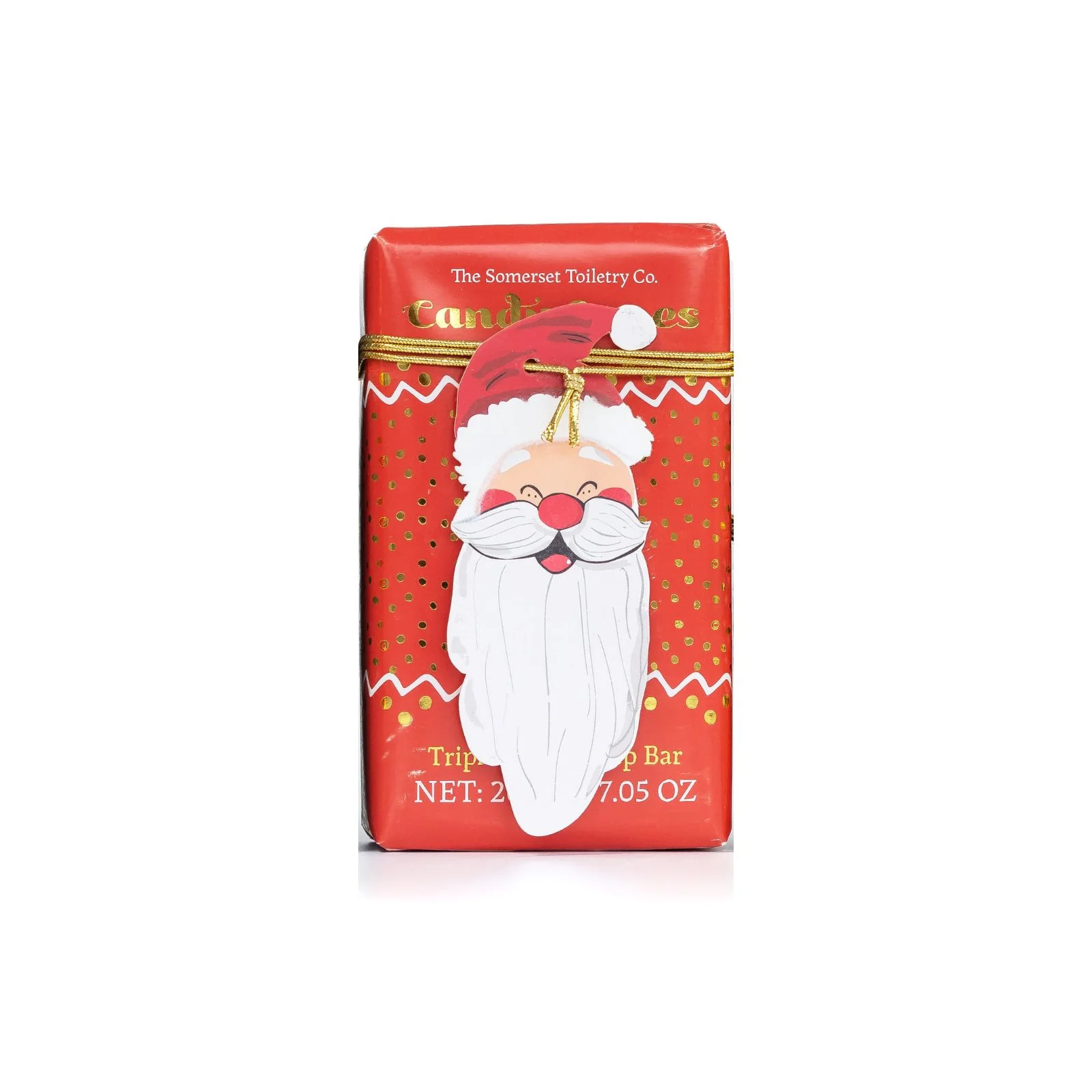 Candy Cane Festive Soap 200g
