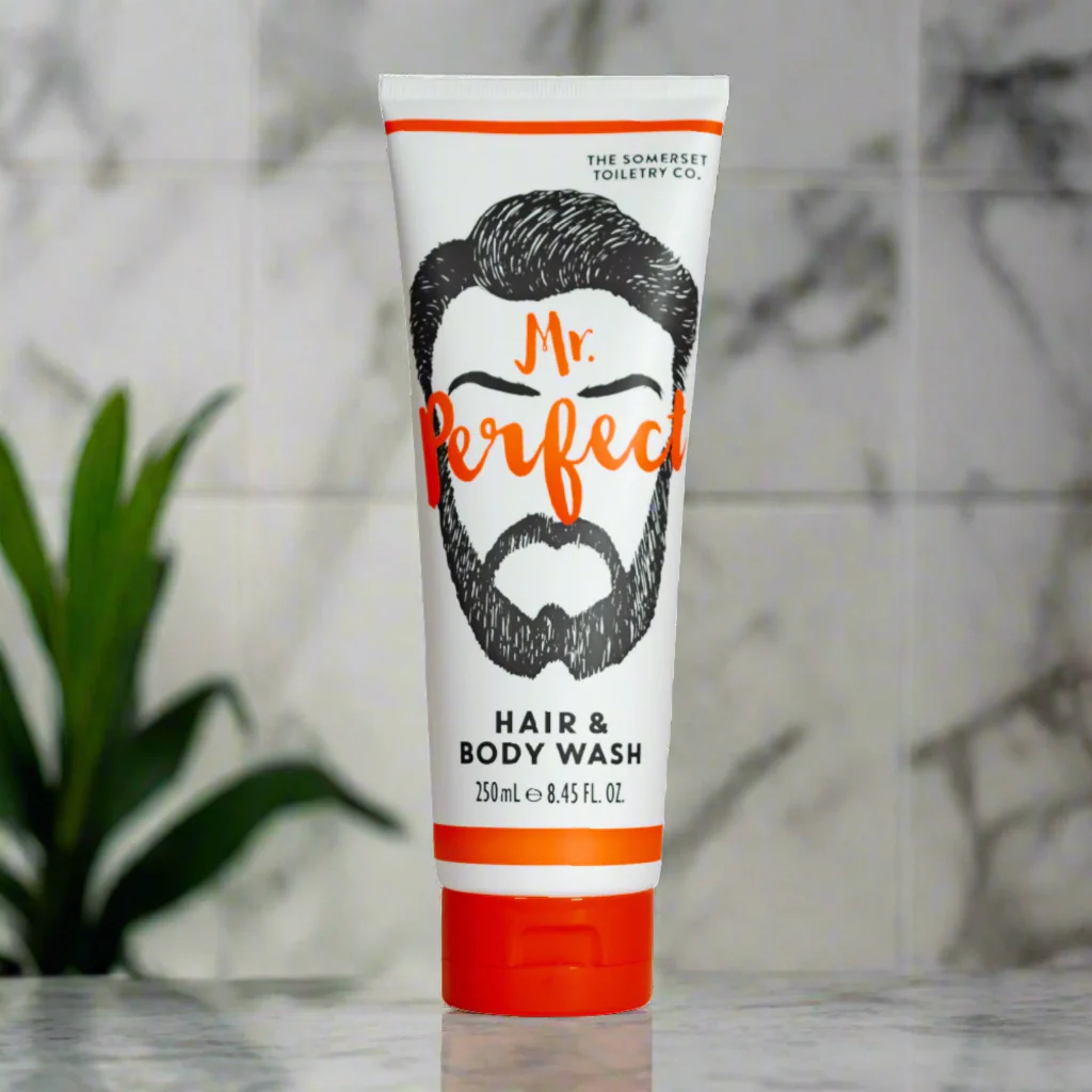 Mr Perfect Hair and Body Wash Spearmint and Patchouli 250ml - Image 2