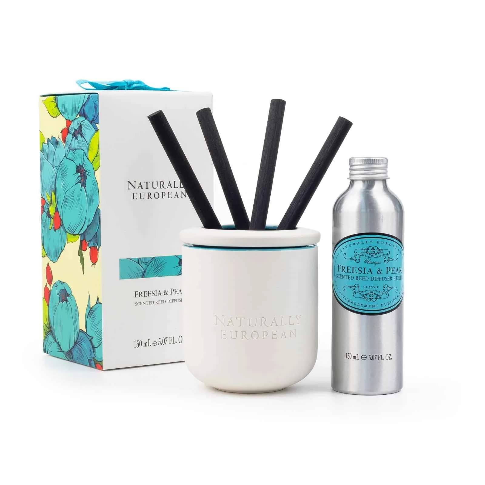 Naturally European Freesia and Pear 150ml Diffuser