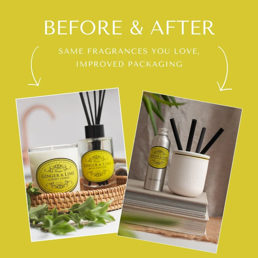 Naturally European Ginger and Lime 150ml Diffuser - Image 4