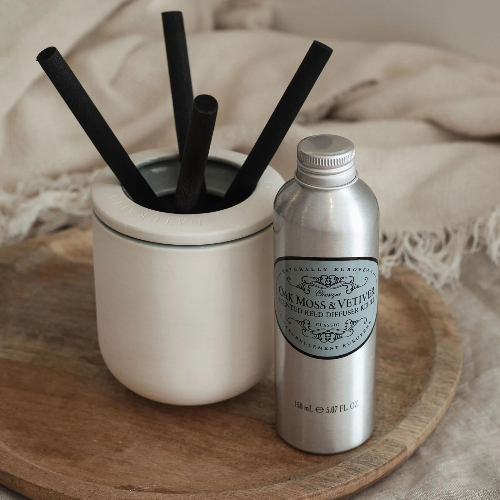 Naturally European Oak Moss and Vetiver Diffuser 150ml - Image 2