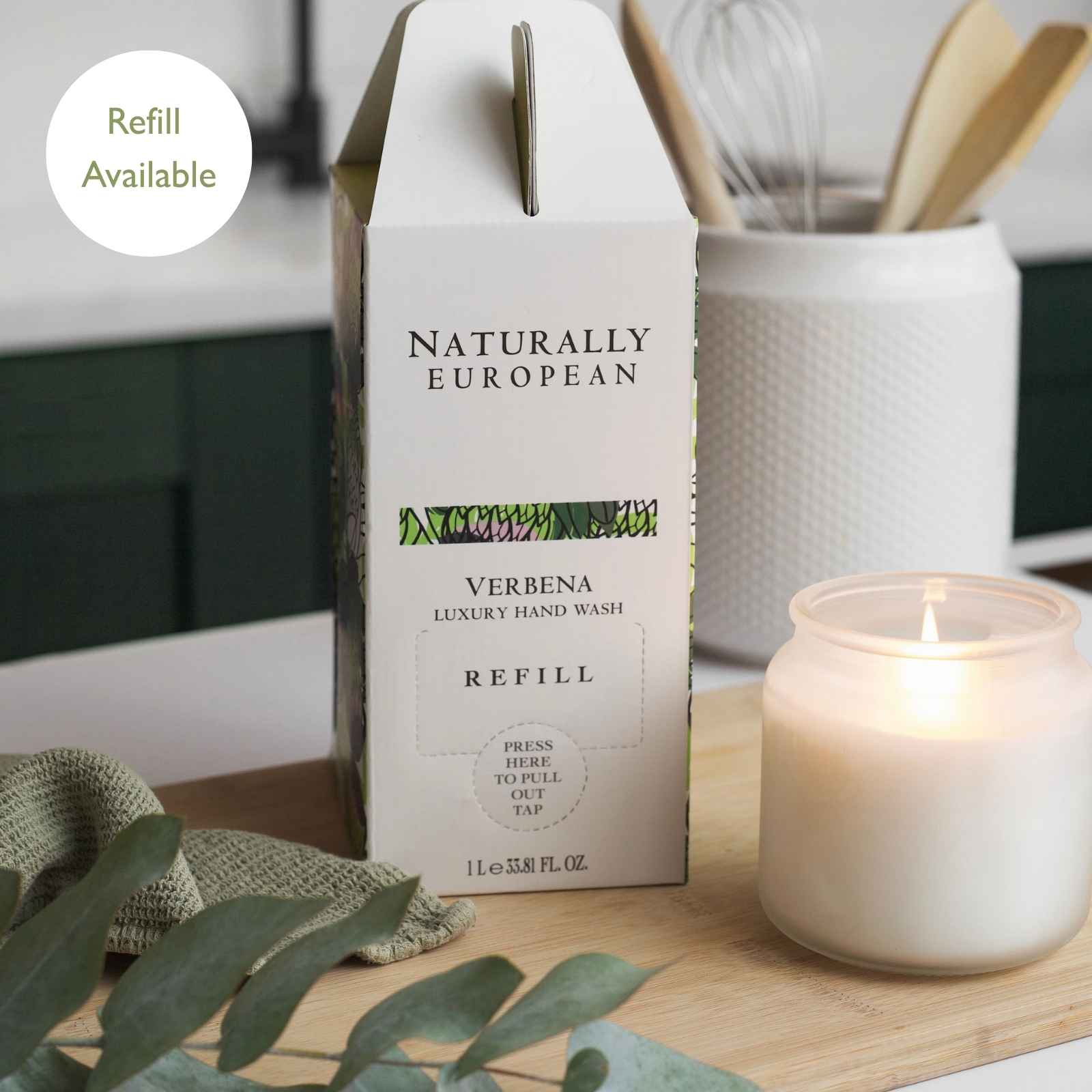 Naturally European Verbena Hand Wash 500ml - Image 5