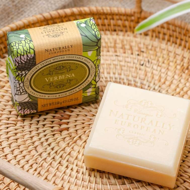 Naturally European Verbena Soap Bar 150g - Image 2