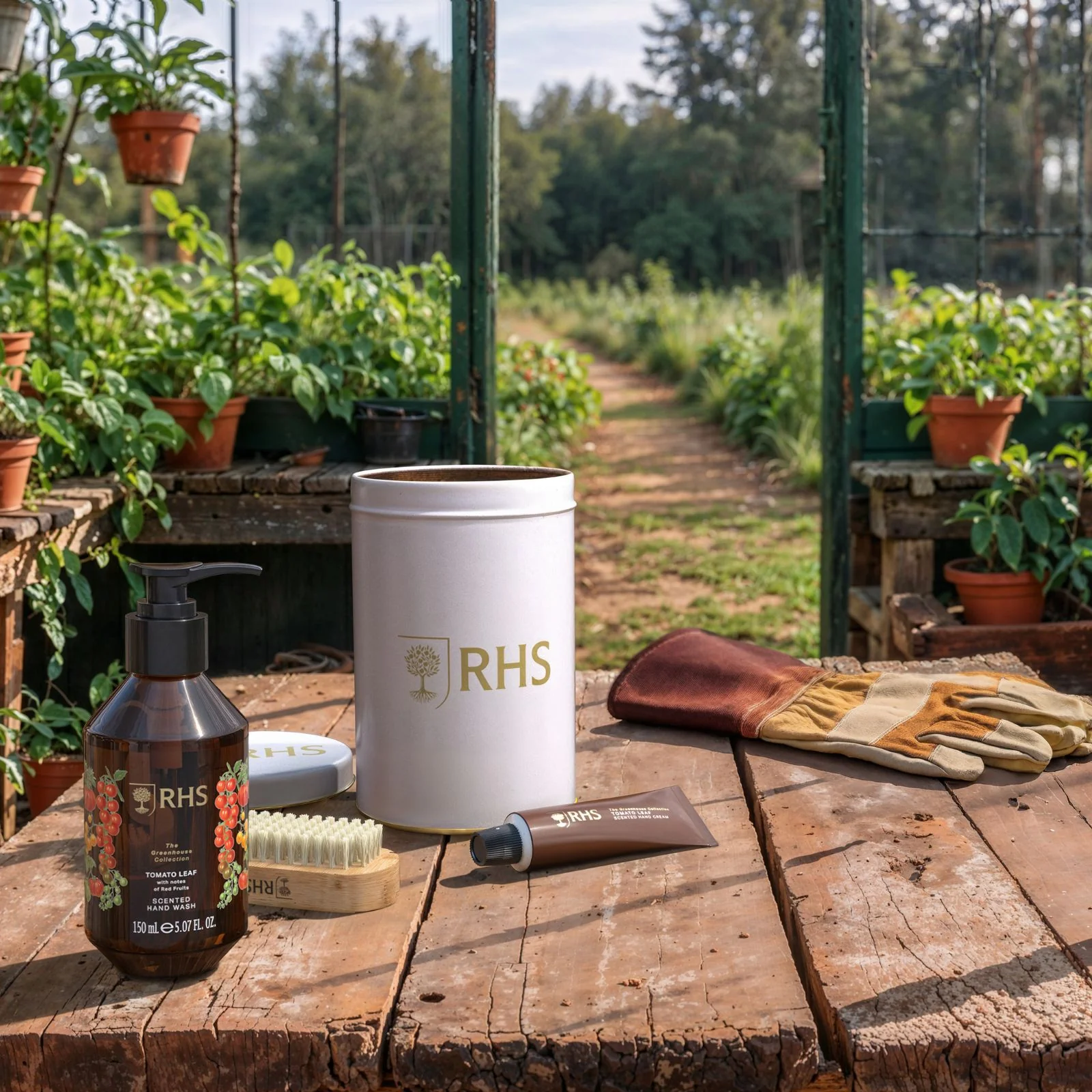 RHS Hand Care Collection Wild Rhubarb and Mint - Image 2