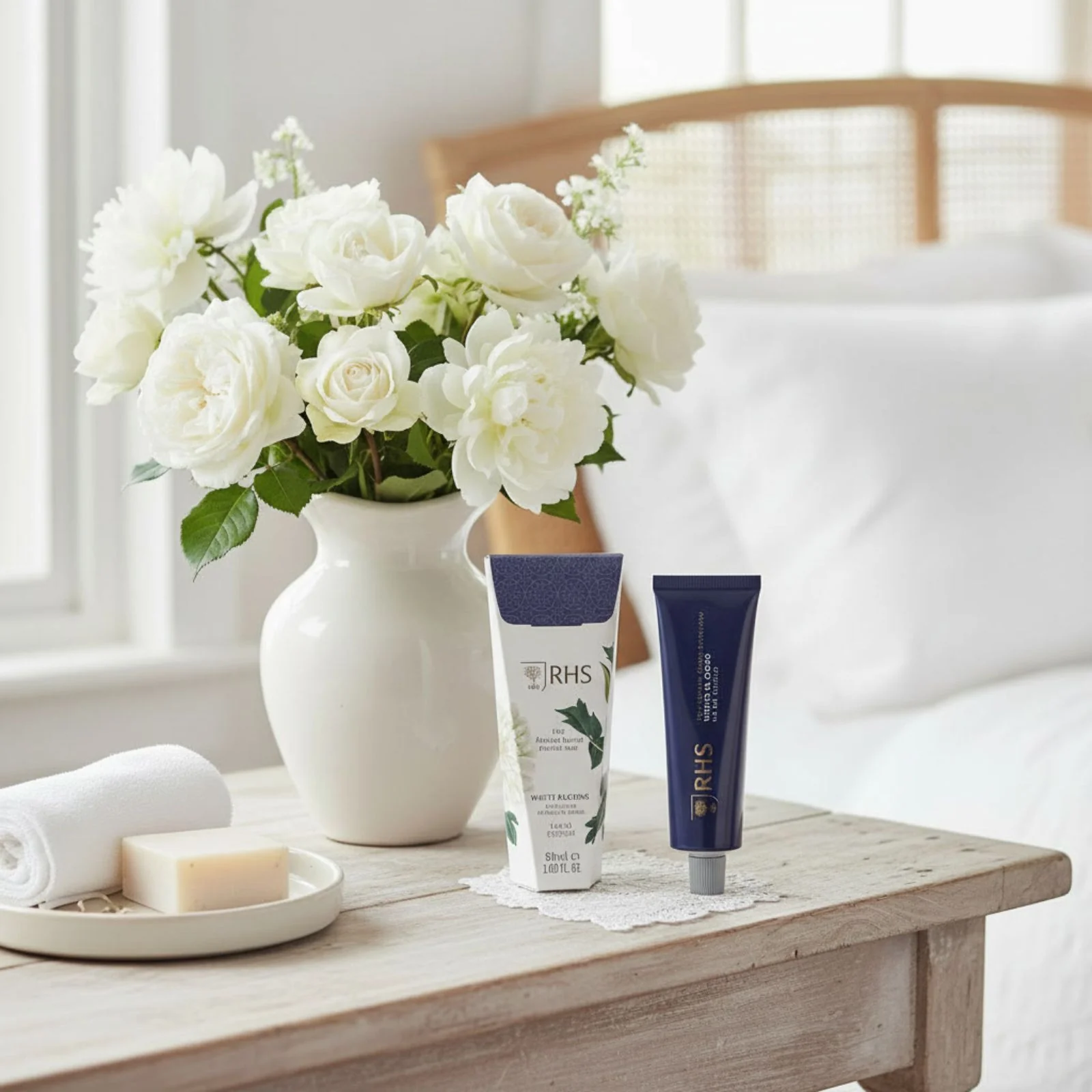 RHS Flower Show White Blooms Hand Cream 50ml - Image 3