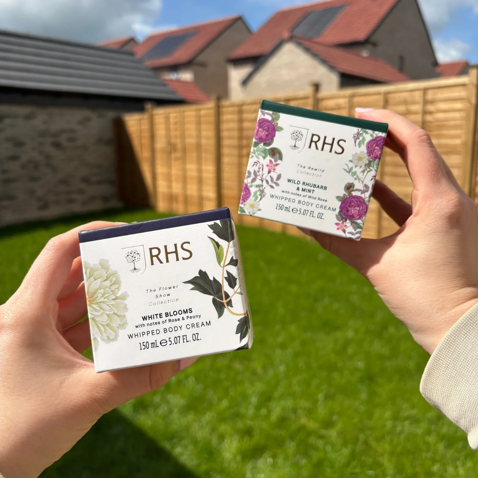 RHS Rewild Rhubarb and Mint Whipped Body Cream - Image 2