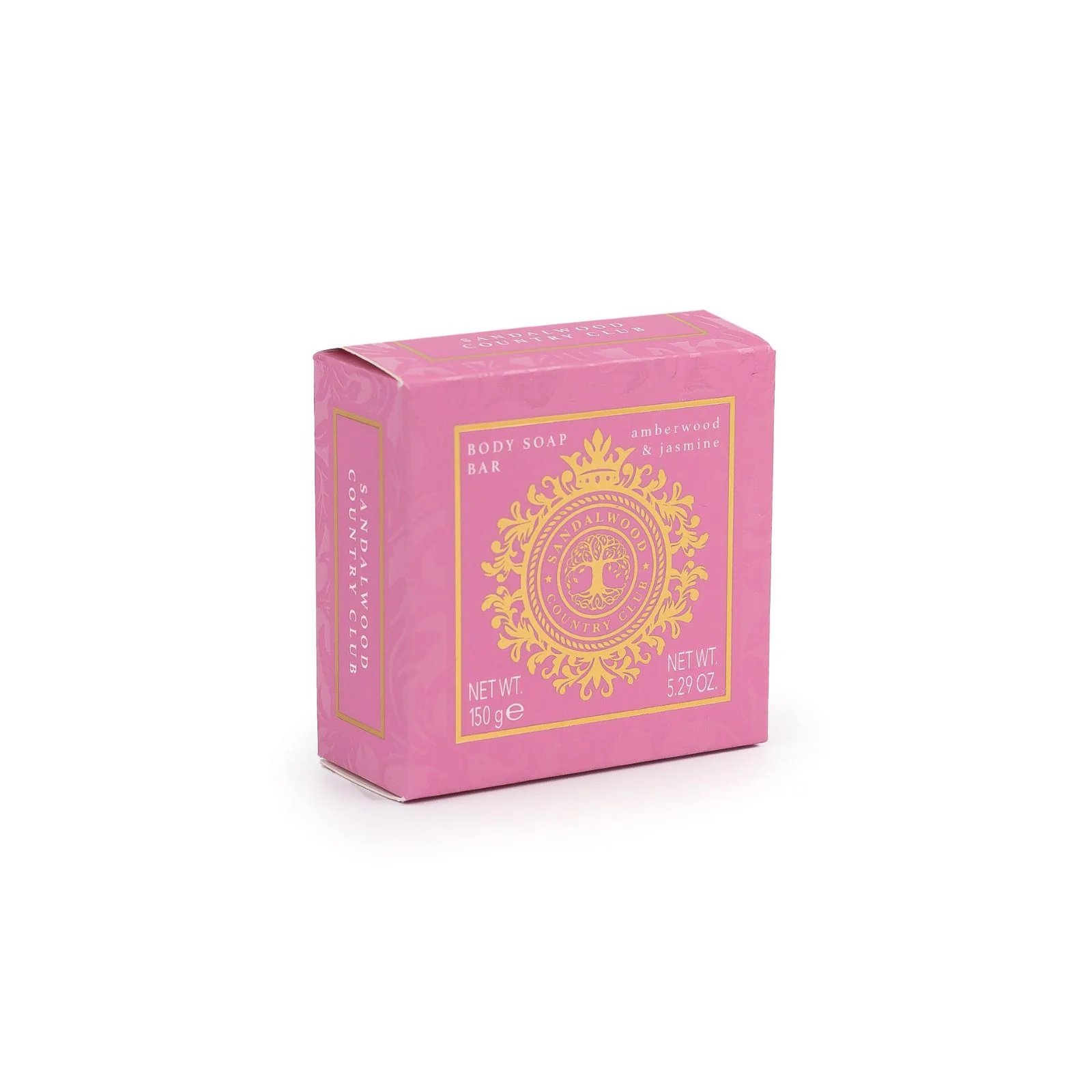 Sandalwood Country Club Amberwood and Jasmine 150g Soap - Image 4