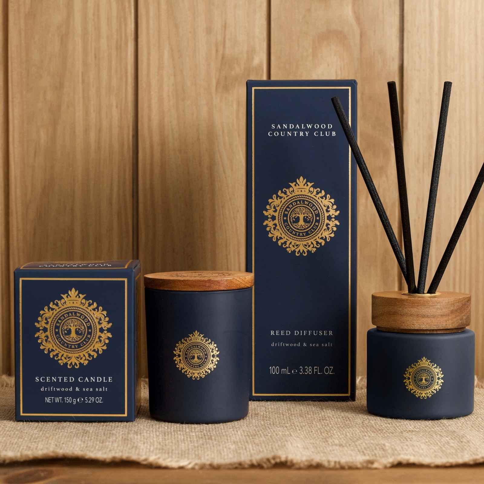 Sandalwood Country Club Driftwood and Sea Salt Diffuser 100ml - Image 3