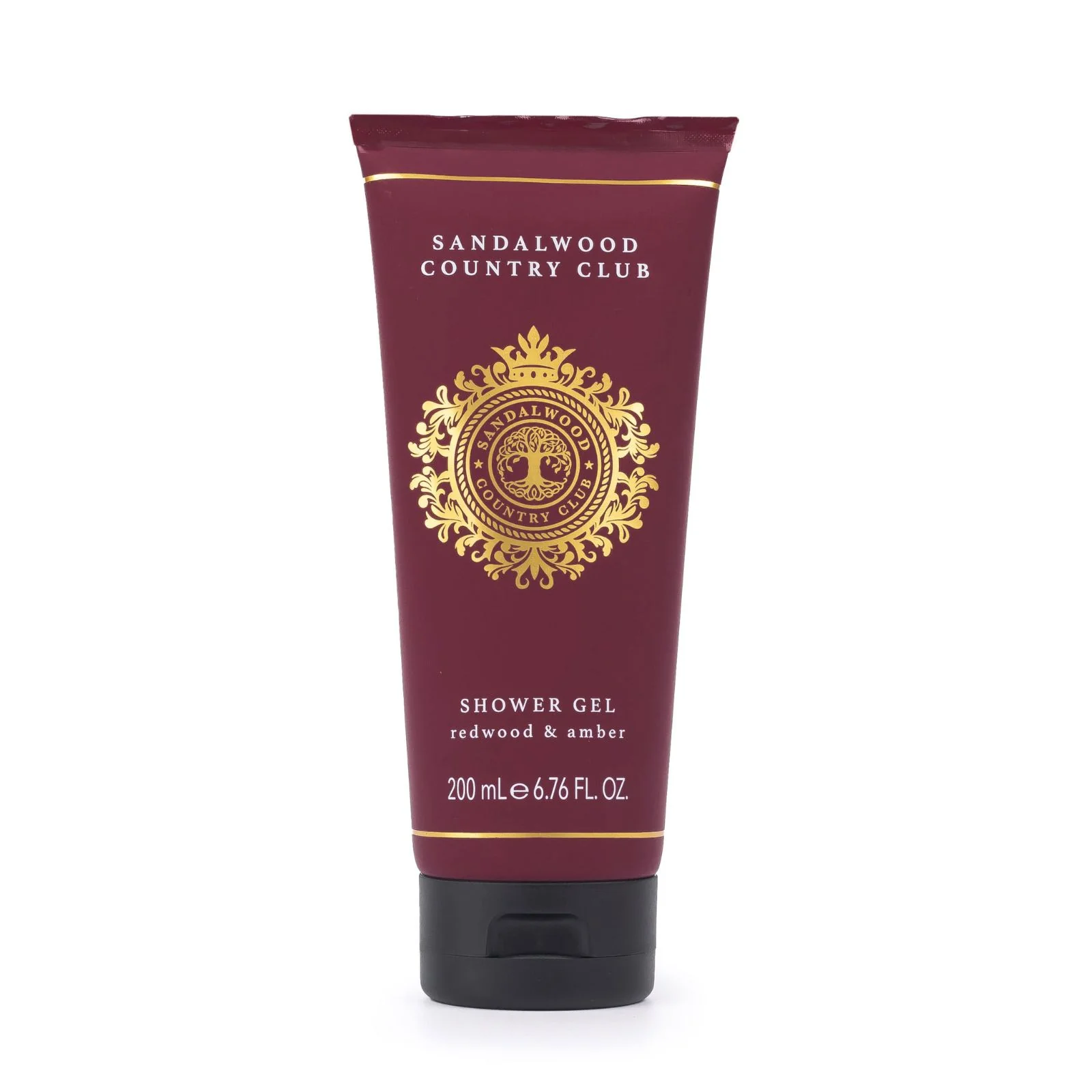 Sandalwood Country Club Redwood & Amber Shower Gel 200ml