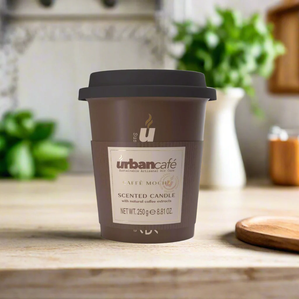 Urban Cafe Caffe Mocha Candle Mug 250g - Image 2