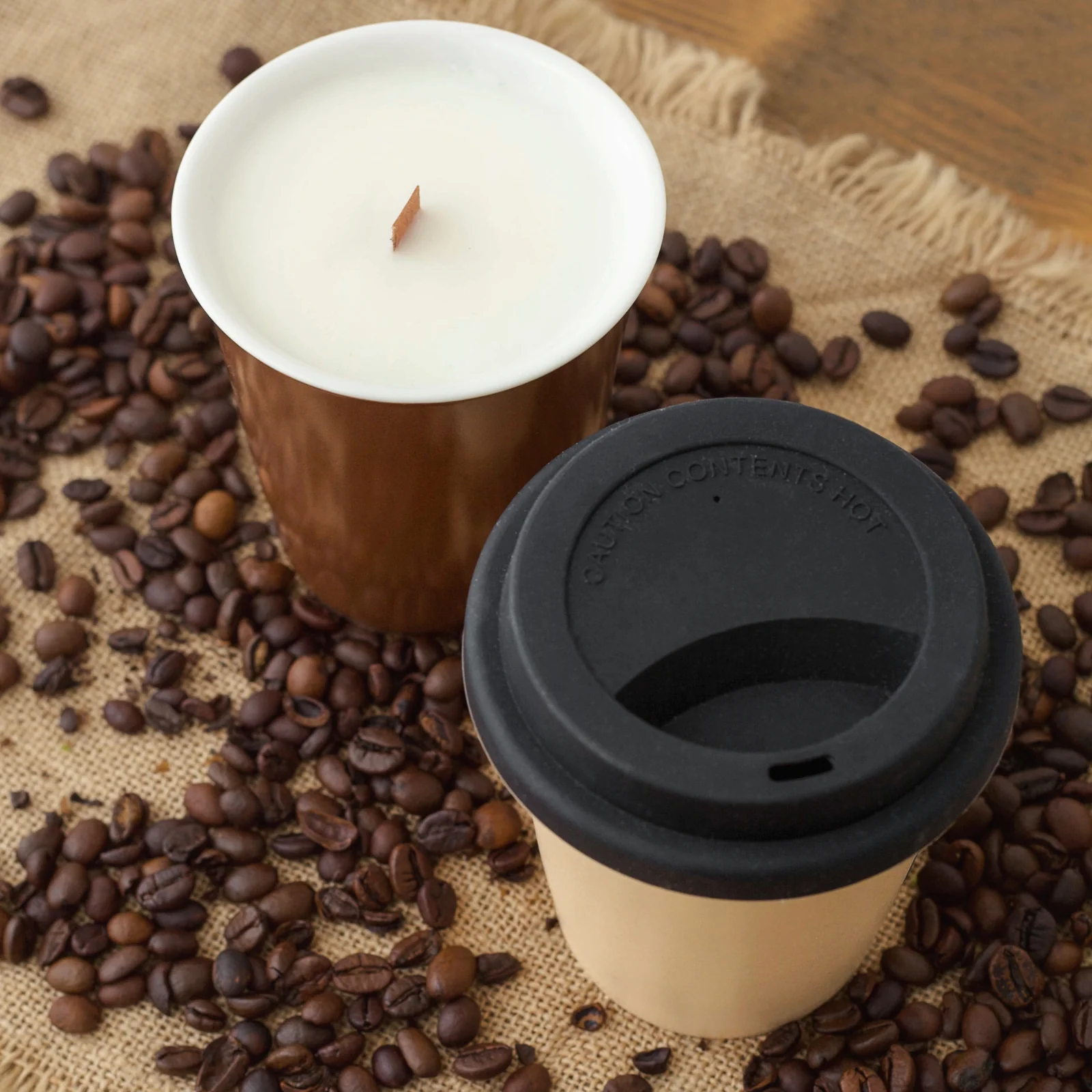 Urban Cafe Caffe Mocha Candle Mug 250g - Image 3