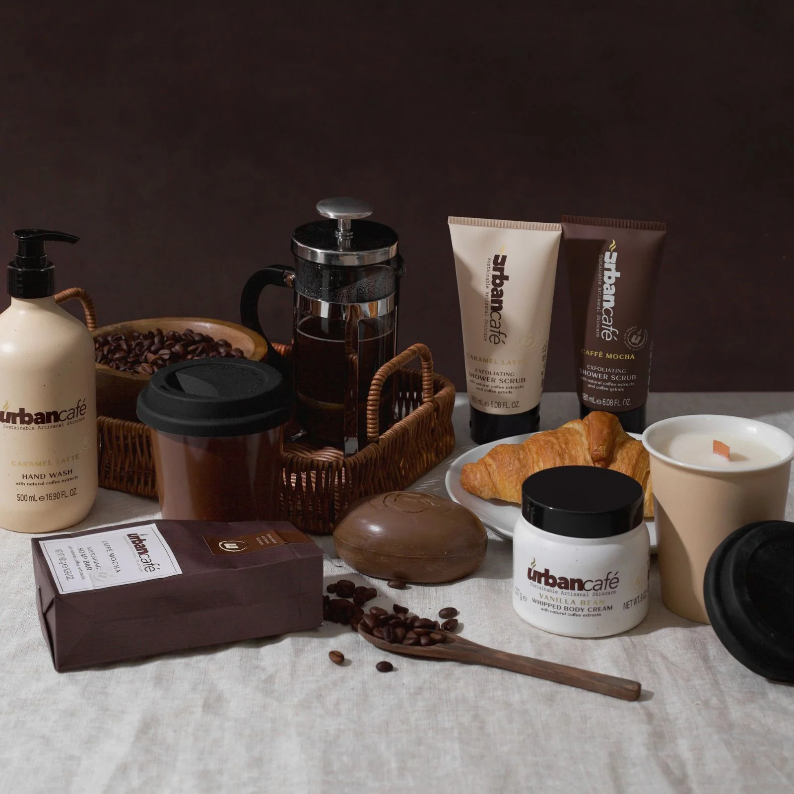 Urban Cafe Caffe Mocha Body Scrub 180ml - Image 4