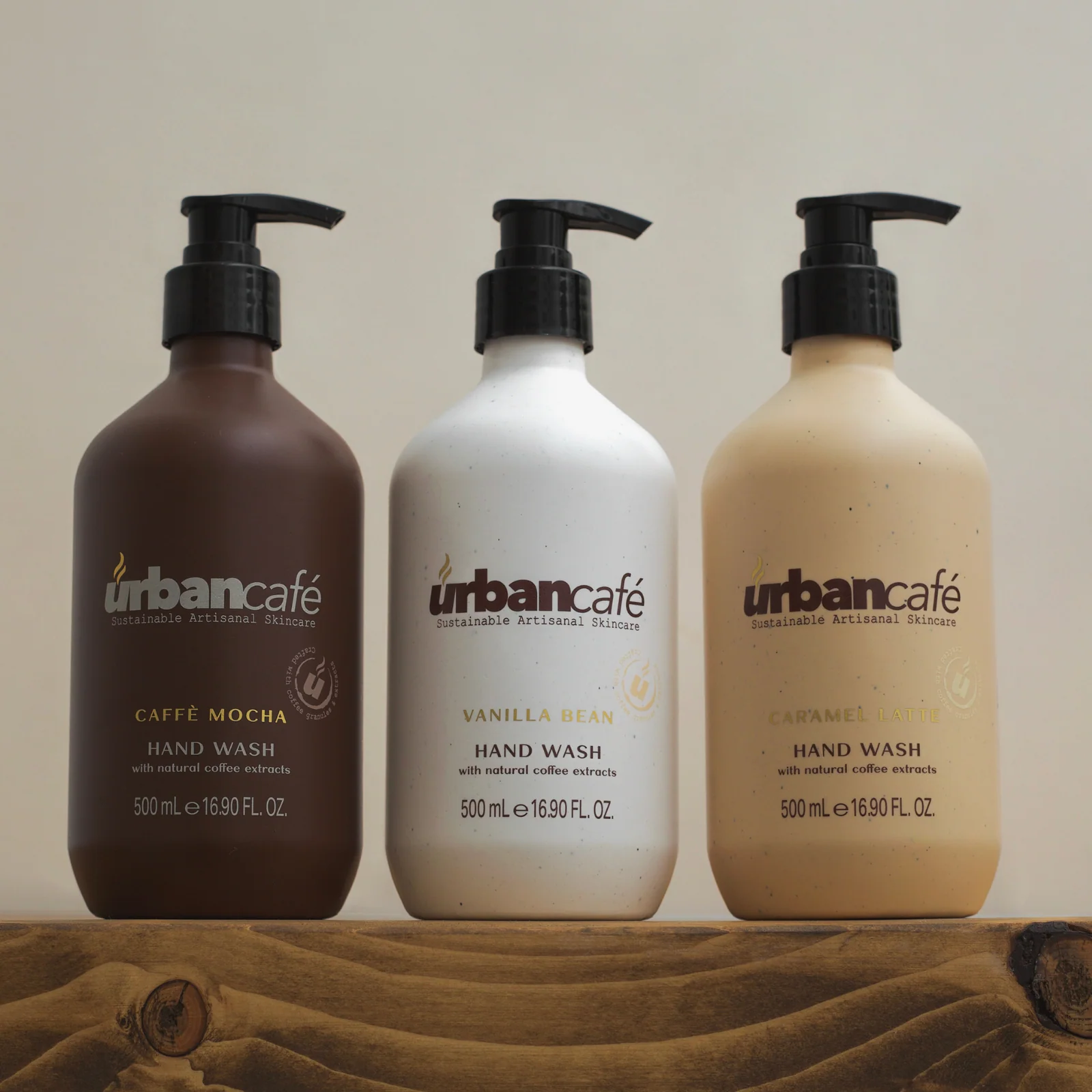 Urban Cafe Caramel Latte Hand Wash 500ml - Image 3