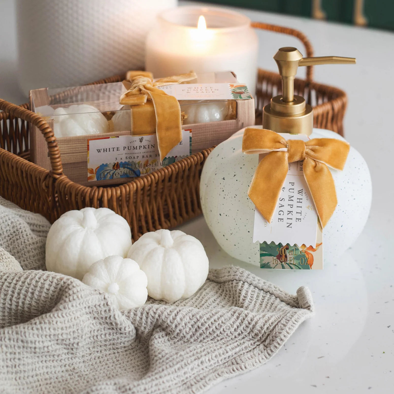 White Pumpkin and Sage Hand Cream 30ml - Image 3